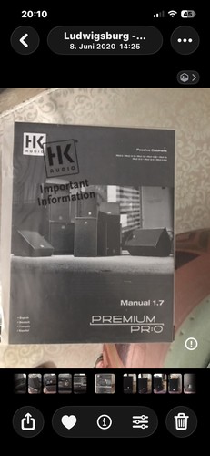 Audio premium pr o 15 - 2x.,