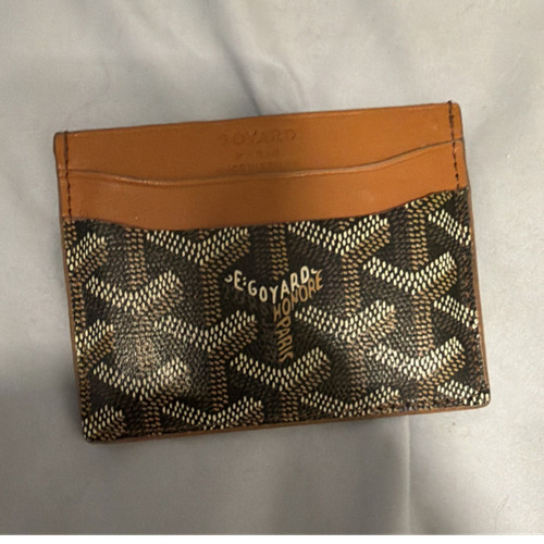 Goyard kartenmäppchen leder - goyard,