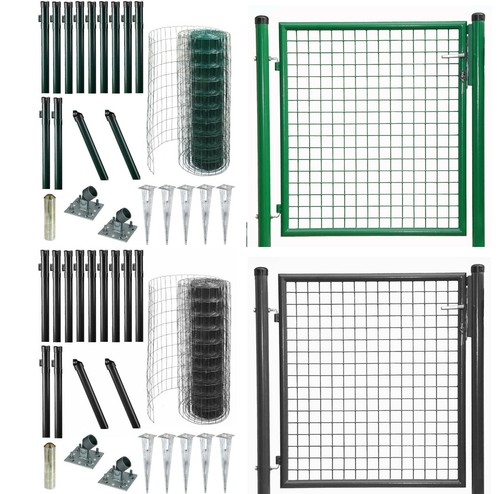 Komplett set gitterzaun tor - +,