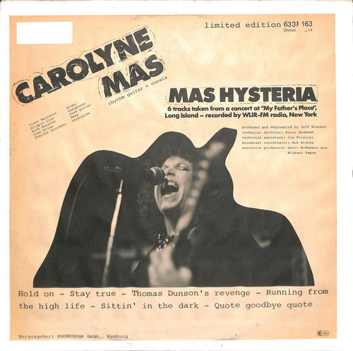 Carolyne mas hysteria - carolyne,