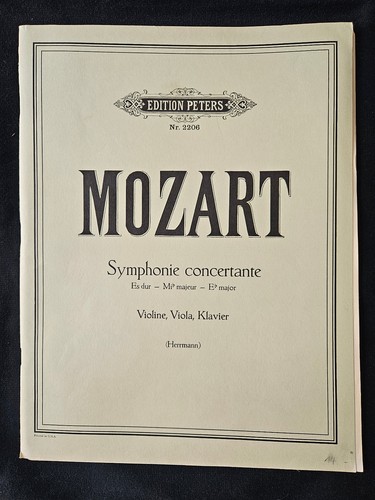 Violine mozart symphonie - mozart,