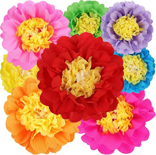 Papierblumen wanddeko stück - 8,