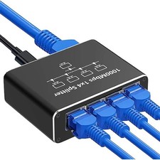 LAN Splitter 1 auf 4 Gigabit