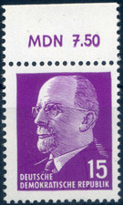 Ulbricht DDR 847ZxI + 1331** Farbe b jeweils OR MDN (geprüft!!!)