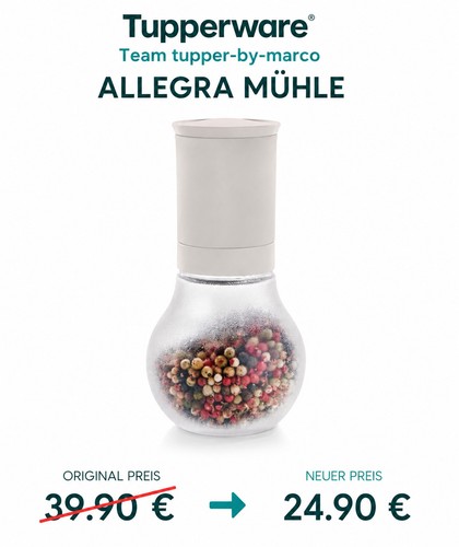 Tupperware allegra gewürz - allegra,