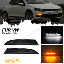 Led Frontblinker Standlicht Blinker für VW Scirocco 3 III 137 ab.08-14 | Schwarz