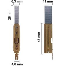 Kohlebürsten für Bosch GAS