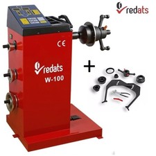 PKW Wuchtmaschine Manuell mit Pedalbremse & Positions-LED | REDATS W-100