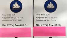 Kristall Therme Ludwigsfelde Tageskarte Erw. 2 STÜCK