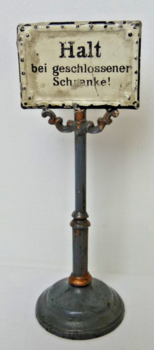 Märklin halt schild stop pole - halt,
