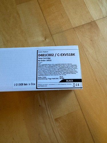 Canon original toner - original, c-exv