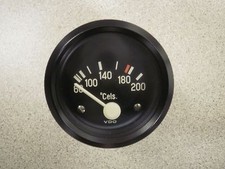 Original VDO Instrument Temperaturanzeige Oldtimer PKW Traktor mit Geber