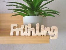 Schriftzug Frühling