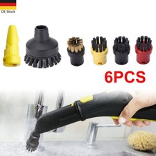 6 Stück Rundbürsten Zubehör Set Für Karcher SC1 SC2 SC3 SC4 Dampfreiniger Teile
