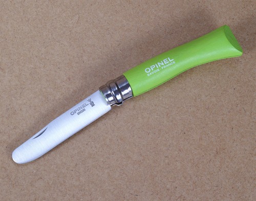 Opinel kindermesser grün - grün, mit