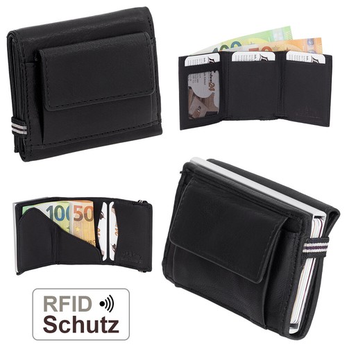 Slim wallet münzfach - wallet,