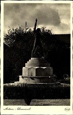 Ak Artern an der Unstrut, Ehrenmal, Stengel 74555 - 10356379