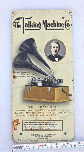 Vintage the talking machine - the,