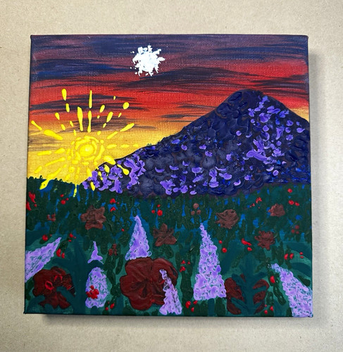 Original blobby landschaft - original,