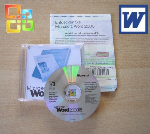 Word 2000 key - , cd