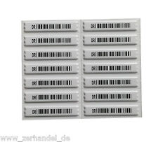 AM Klebeetiketten barcode 58kHz Sicherungsetiketten Warensicherung Klebeetikett