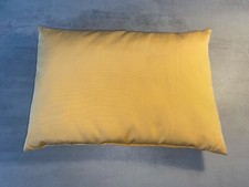 Deko-Kissen - 45x30cm - gelb- unifarben - zeitlos modern
