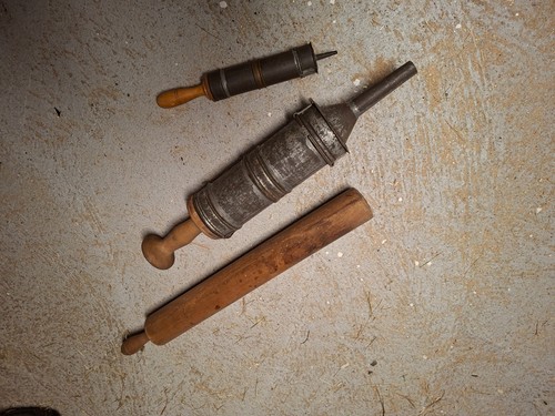 Wurstfüller alt komplett - wurstfüller, 2x