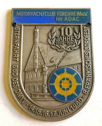 Plakette motoryachtclub - plakette,