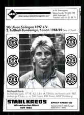 Michael Korb Autogrammkarte