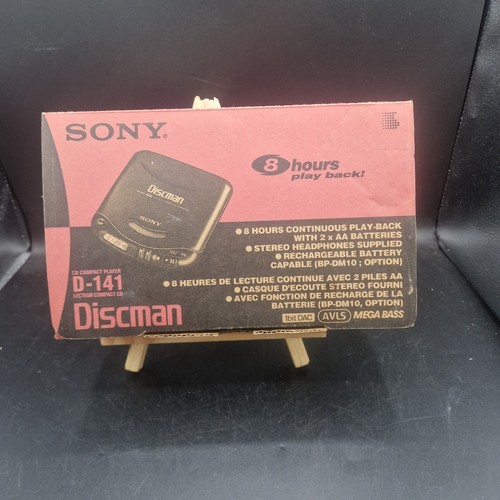 Sony discman modell 141 - modell, mit