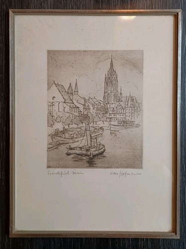 1930 otto hofmann lithographie - otto,