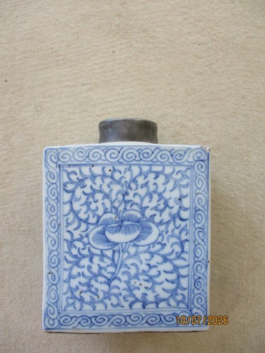 Porzellan tea caddy teacaddy - porzellan,