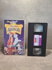 Aristocats Disney VHS