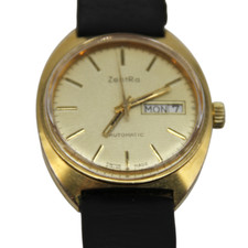 Zentra Automatic Uhr Armbanduhr Herren Automatik mit Datum Wochentag Anzeige Alt