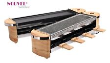 Raclettegerät 8 Personen Nouvel Swiss  Vario Docking 8 Wood Design  NEUHEIT 