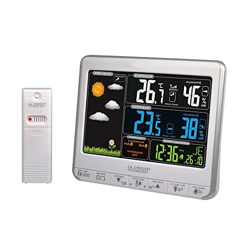 Wetterstation farb lcd innen - wetterstation,
