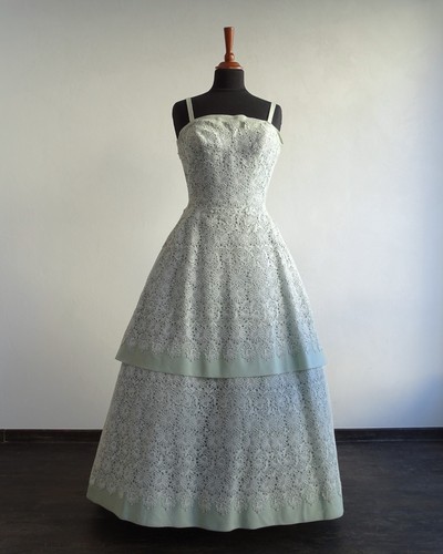 Lindgrünes ballkleid - lindgrünes,