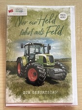 Kurt Eulzer Man Frau Geburtstag Licht Musik Happy Sound Karte Feld Held Traktor