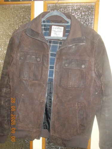 Canda herren lederjacke gr - herren, lederjacke,