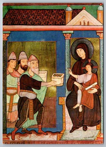 Evangeliar aus köln - evangeliar,