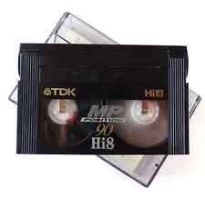 TDK Hi8, Digital8, D8 Camcorder Kassette Videocassette 90 min.