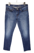 Levi's Demi Curve Skinny Jeans Damen W30/L32 Whiskers Zip Blau Freizeit