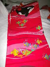 Zum Nähen Patchwork Nähen Vorhang  Gardine FISCHE WAL SEE MEER   Patchwork