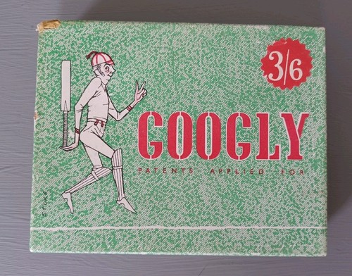 Vintage googly cricket - "googly",
