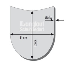 Absatz für Damenschuhe aus
