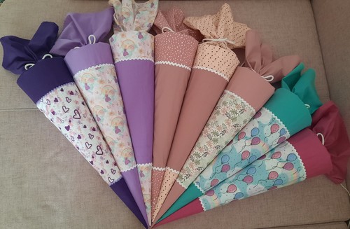 Schultüte stoff zuckertüte - schultüte,