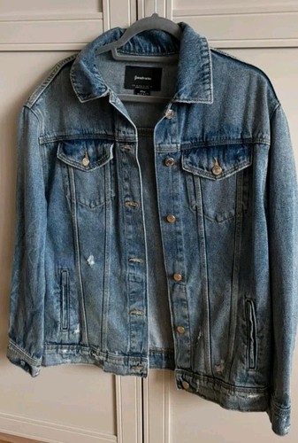 Jeansjacke mit minnie - jeansjacke, maus