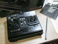 Graupner Sender  414 Modulsystem 35 Mhz  ausbaubar  mit  Akkubox