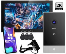 EZVIZ CP7 Video Türsprechanlage mit Türöffner, 2K Türklingel mit Kamera