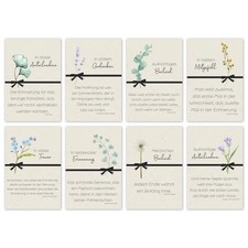 100-er Kasten Trauerkarten